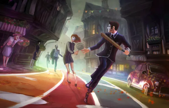 Picture Girl, Game, We Happy Few, Compulsion Games, TheVideoGamegallery.com