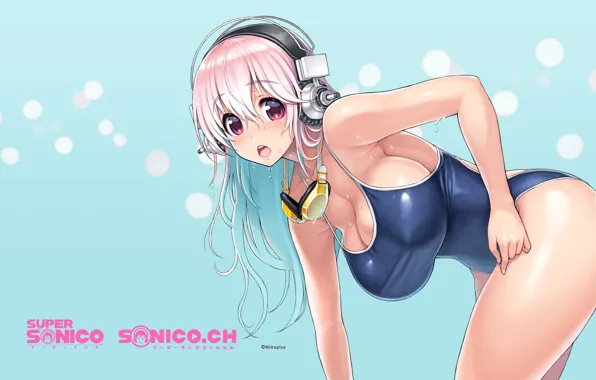 Girl, Headphones, Super Sonic, Sonic
