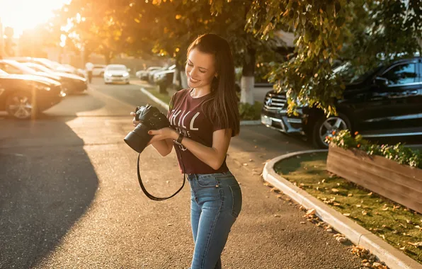 Picture model, brunette, camara, A Diakov George