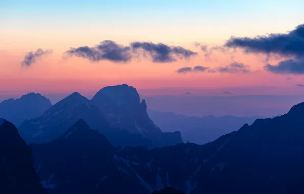 Nature, Beauty, Nature, Clouds, Landscape, Sunset, Austria, Scenery