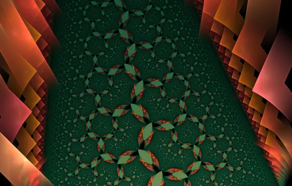 Abstraction, pattern, fractals, fractal, ornament, abstract background