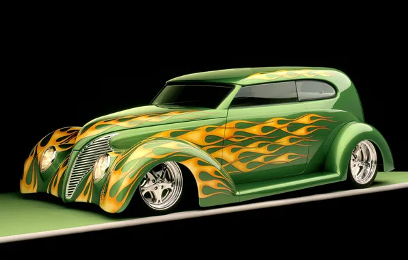 Retro, tuning, Ford, Sedan, 1939