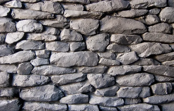 Picture stones, wall, stones