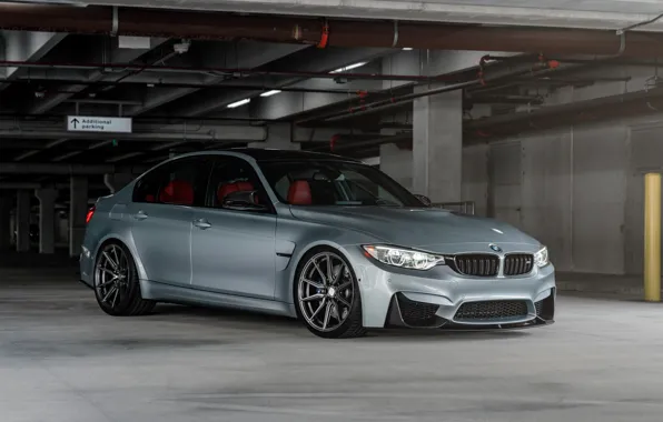 Picture BMW, Light, Vossen, Silver, F80, Sight, LED