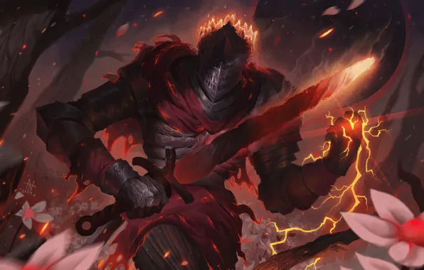 Figure, Armor, Sword, Magic, Warrior, Helmet, Art, Art