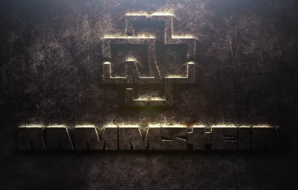 Group, logo, Rammstein, iron
