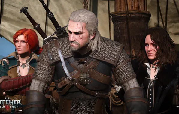 Picture Triss Merigold, The Witcher 3: Wild Hunt, Geralt, Geralt of Rivia, Yennefer