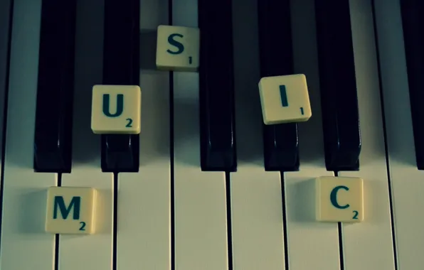 Plan, letters, keys, Scrabble