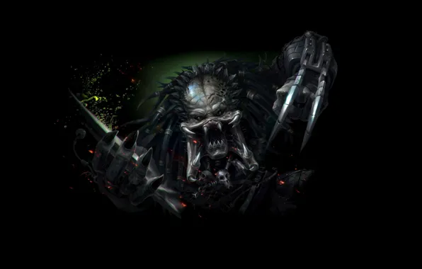 Figure, Predator, Fantasy, Art, Predator, Fiction, Concept Art, Character