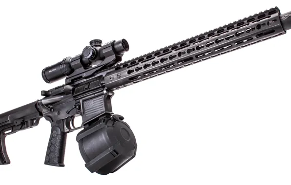 American, AR-15, a semi-automatic rifle