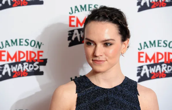 Picture look, pose, actress, hairstyle, photoshoot, hair, Daisy Ridley, Daisy Ridley