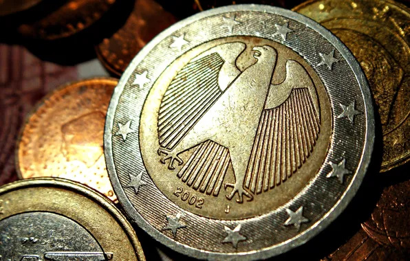 Coins, Coins, German, Euro, Euro