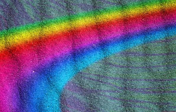 Abstraction, carpet, color, rainbow, pile