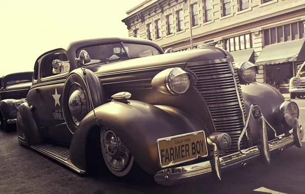 Picture car, style, retro, car, chevrolet, retro