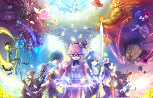 Anime, Ragnarok Online, Ragnarok, MMORPG, maids