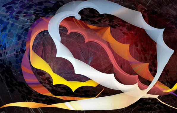 Color, pattern, smoke, Line