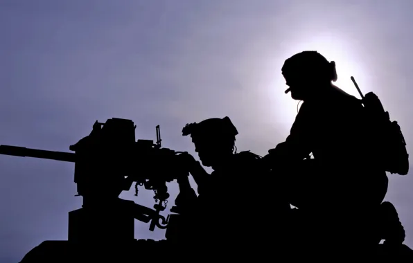 Weapons, army, soldiers