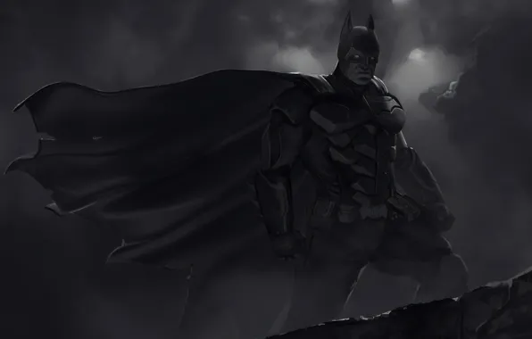 Serious Batman DC Comics Desktop Wallpaper - Batman Wallpaper