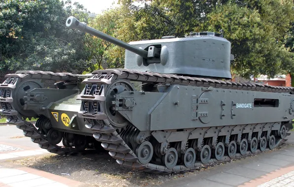 Tank, armor, Churchill, infantry, Churchill, Mk VI
