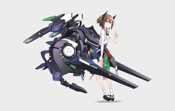 Girl, weapons, gun