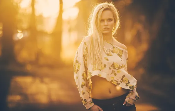 Look, lighting, bokeh