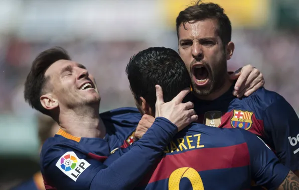 Joy, football, club, goal, players, players, football, Barcelona