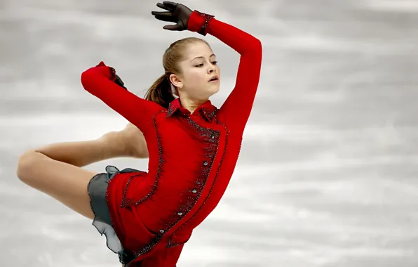 Picture look, ice, figure skating, leg, Russia, elegance, RUSSIA, Sochi 2014