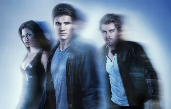 The series, Peyton List, The people of the future, The Tomorrow People, Robbie Amell, Luke …