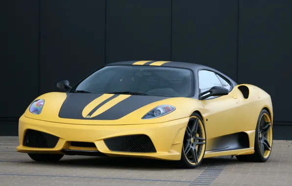 Yellow, Wallpaper, Ferrari, ferrari f430
