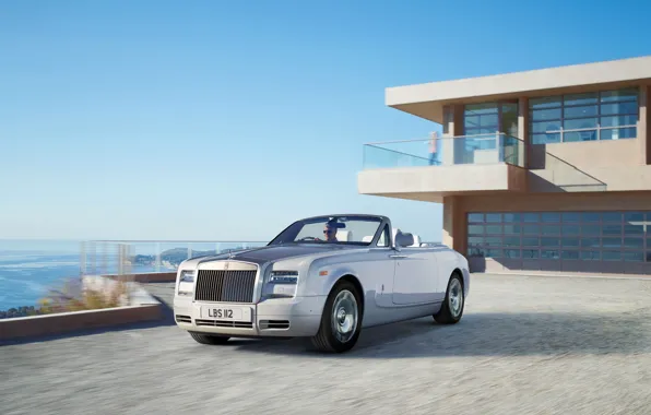 Picture landscape, Rolls-Royce, convertible, limousine, rolls Royce