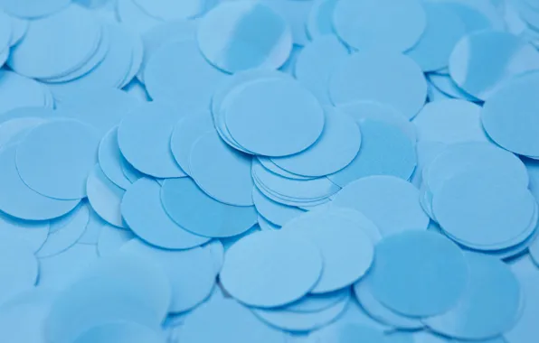 Circles, blue, background, blue, color, texture, round, mugs