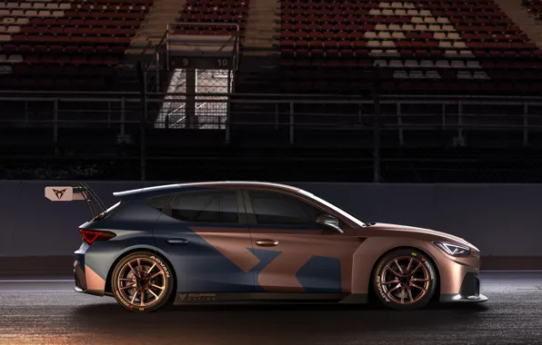 Side view, Leon, Competition, Seat, Cupra, 2020