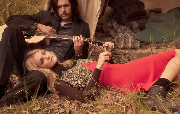 Mood, model, guitar, musician, Caroline Trentini, Hozier