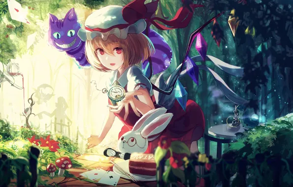 Anime, girl, Touhou, Touhou, Touhou