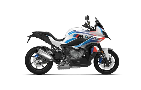 Picture BMW, BMW, Motorcycle, white background, 2023, M 1000 XR