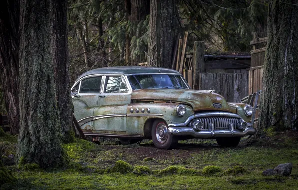 Machine, background, Buick