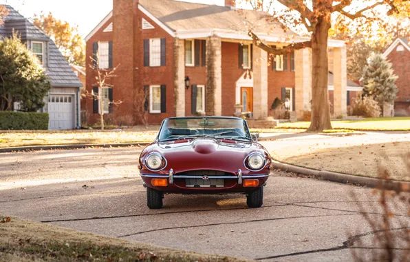 Picture Jaguar, E-Type, 1970, front, Jaguar E-Type