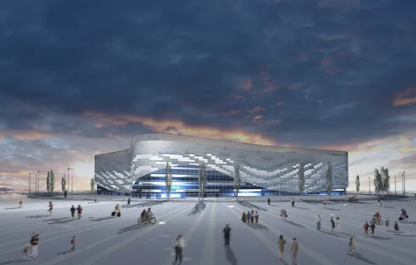 Iceberg, the project, Sochi, Ice Palace, Olympic Park