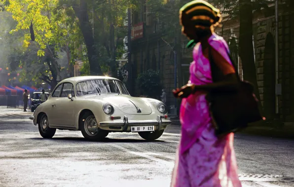 Picture Porsche, 356, front view, Porsche 356 SC Coupe