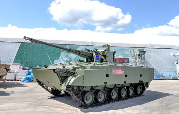 Forum «ARMY 2018», Derivation-defense, 2С38, 57-mm automatic cannon, exhibition of weapons and military equipment, self-propelled …