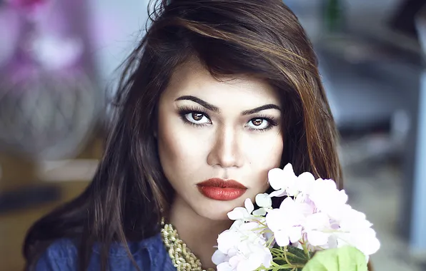 Look, girl, portrait