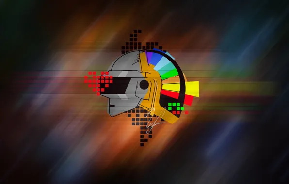 Music, Style, Background, Daft Punk, Thomas Bangalter, Daft Punk, Mask, Guy Manuel de Homem Christo