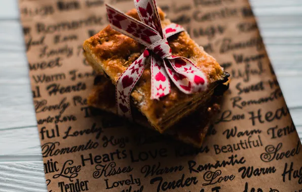 Cookies, tape, dessert, wood, cookie