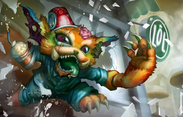 Lol, League of Legends, Gnar, Missing Link