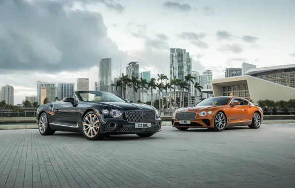 Machine, building, coupe, Bentley, Continental, convertible, GT V8