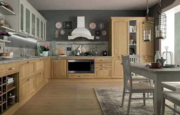 Style, interior, Italy, kitchen, dining room, dining area, Italian design