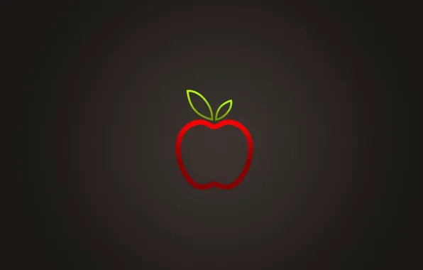Picture leaves, light, Wallpaper, apples, silhouette, fruit