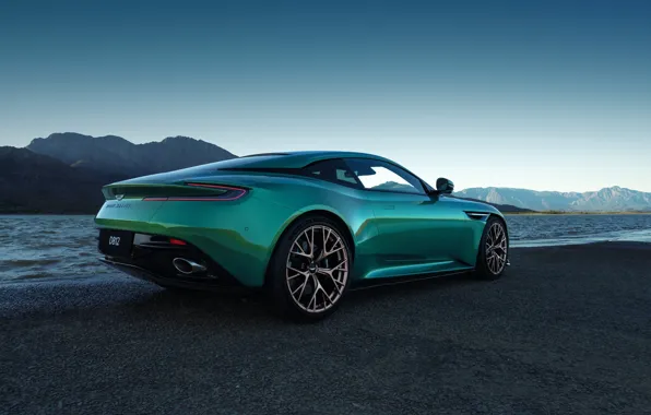 Picture green, Aston Martin, supercar, beauty, amazing, 2023, Aston Martin DB12, DB12