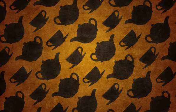 Picture background, Wallpaper, texture, art, Cup, picture, tea kettles