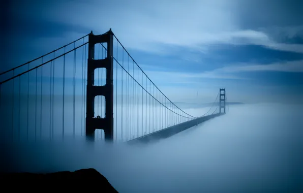Picture bridge, infinity, utopia